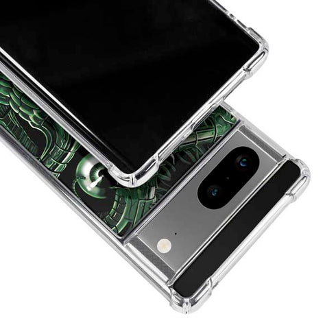 Liquid Blue Terminator Dragon Google Pixel 8 Clear Case